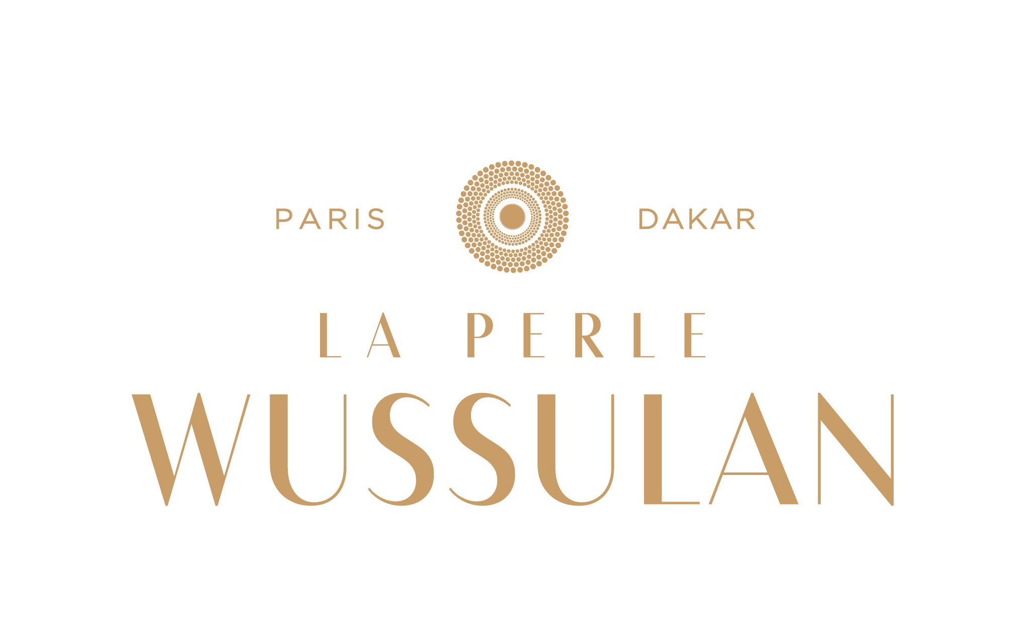 Logo de la marque de bougie, la perle wussulan.